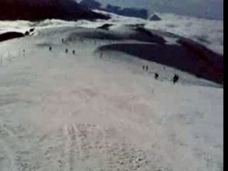 Descente, du sommet Chamrousse