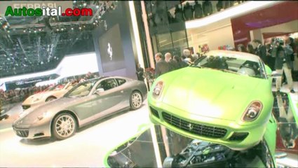 Conférence de presse Ferrari au salon de Genève 2010