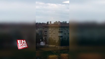 İstanbul semalarında kaydedilen ve insanları şaşkınlığa sürükleyen görüntü