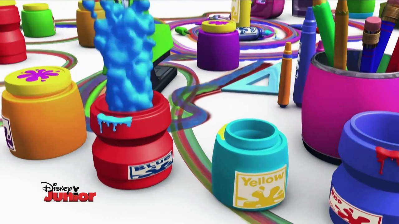 Art Attack - La technique jeu de lumières - Disney Junior - VF