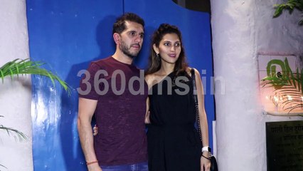 Raveena Tandon with Hubby and Ritesh Sidhwani Spotted at Olive