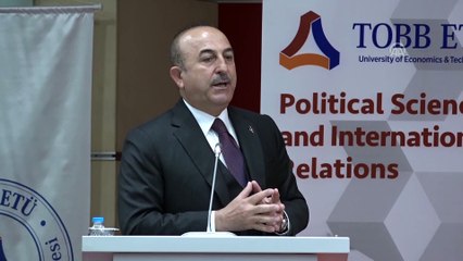 Çavuşoğlu: 'Bugün Avrupa'nın önündeki en büyük problemlerden bir tanesi öngörüsüzlük' - ANKARA