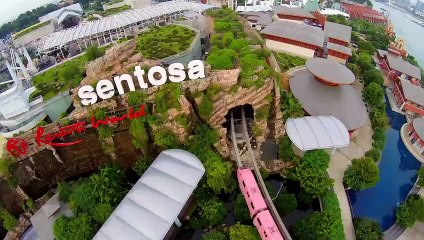 DJI Phantom 2 Aerial Video at Sentosa, Singapore 60FPS