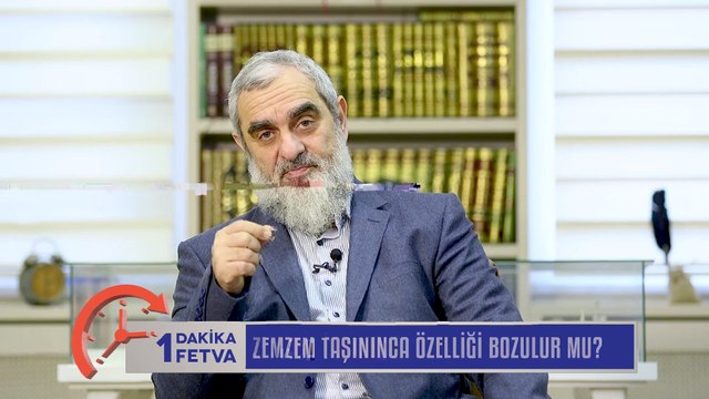 1048) Zemzem taşınınca özelliği bozulur mu?/Birfetva