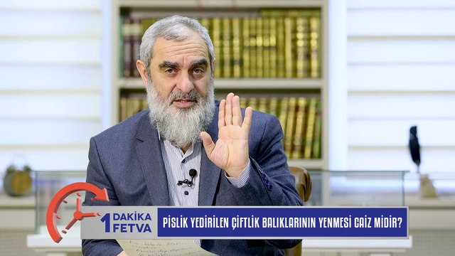 1064) Pislik yedirilen çiftlik balıklarının yenmesi caiz midir?/Birfetva