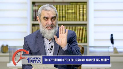 1064)  Pislik yedirilen çiftlik balıklarının yenmesi caiz midir?/Birfetva