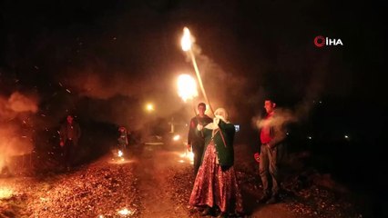 Cemrenin suya düşmesini ateş yakarak kutladılar