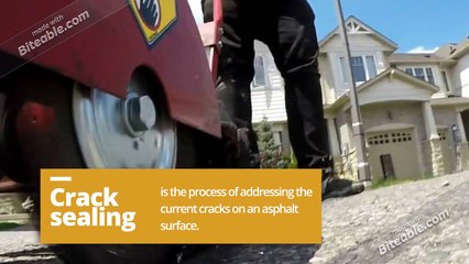 Asphalt Pave Crack Sealing Services Mississauga