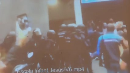 El colegio donde votó Artur Mas