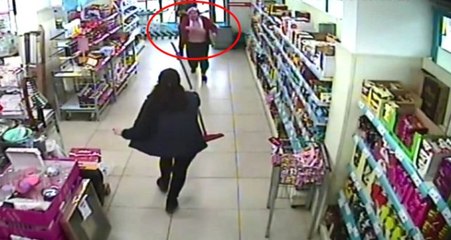 Yaşlı Teyze, Eline Geçirdiği Çekpasla Soyguncuyu Korkutup Kaçırdı