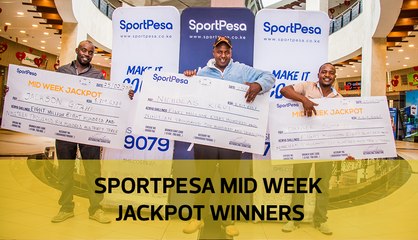 Sportpesa Mid Week Jackpot winners