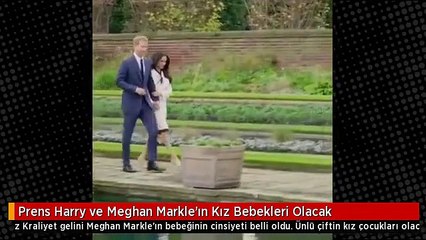 Prens Harry ve Meghan Markle'ın Kız Bebekleri Olacak