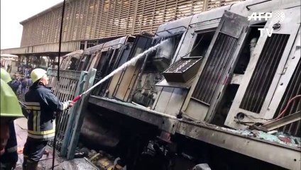 Egypte: au moins 20 morts dans un accident en gare du Caire