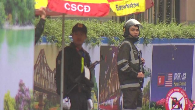 김정은 숙소 앞 경계 삼엄...긴장감 고조 / YTN