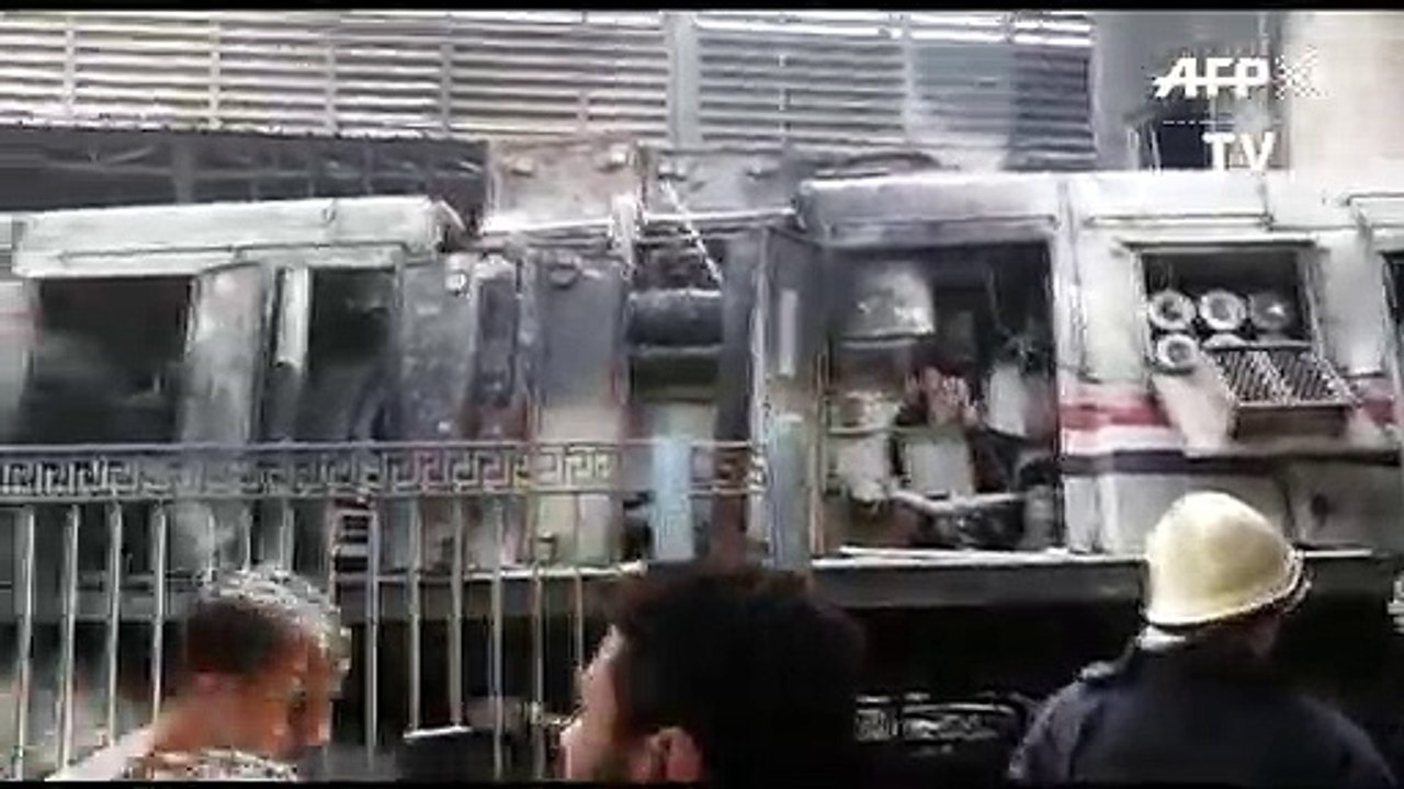 Tote und Verletzte bei Zugunglück in Kairo