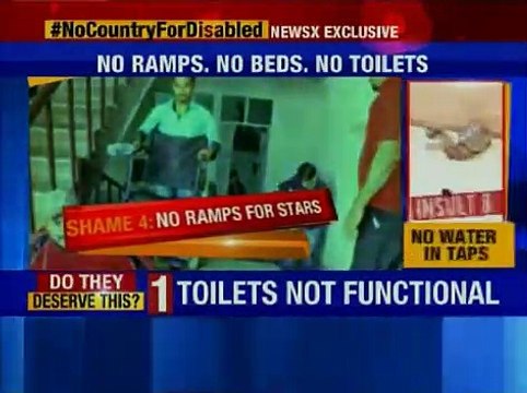 Disabled athletes treated inhumanly, put up in pitiable conditions