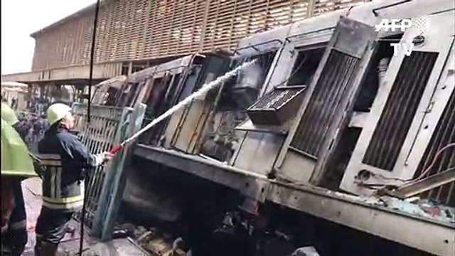 Egypte: au moins 20 morts dans un accident en gare du Caire
