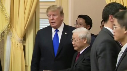 트럼프 곧 만찬장으로 이동...인근 경비 강화 / YTN