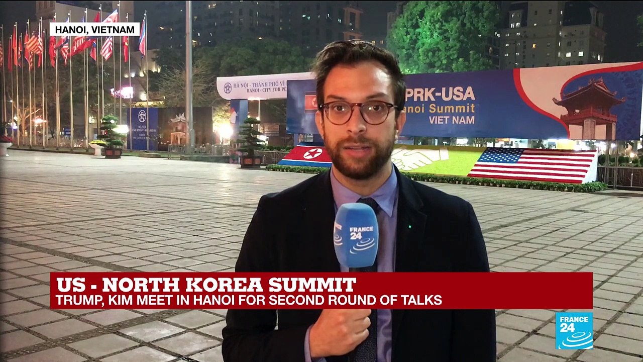Trump, Kim meet in Hanoi for second round of talks