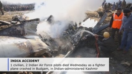 One civilian, two IAF pilots die in aircraft crash