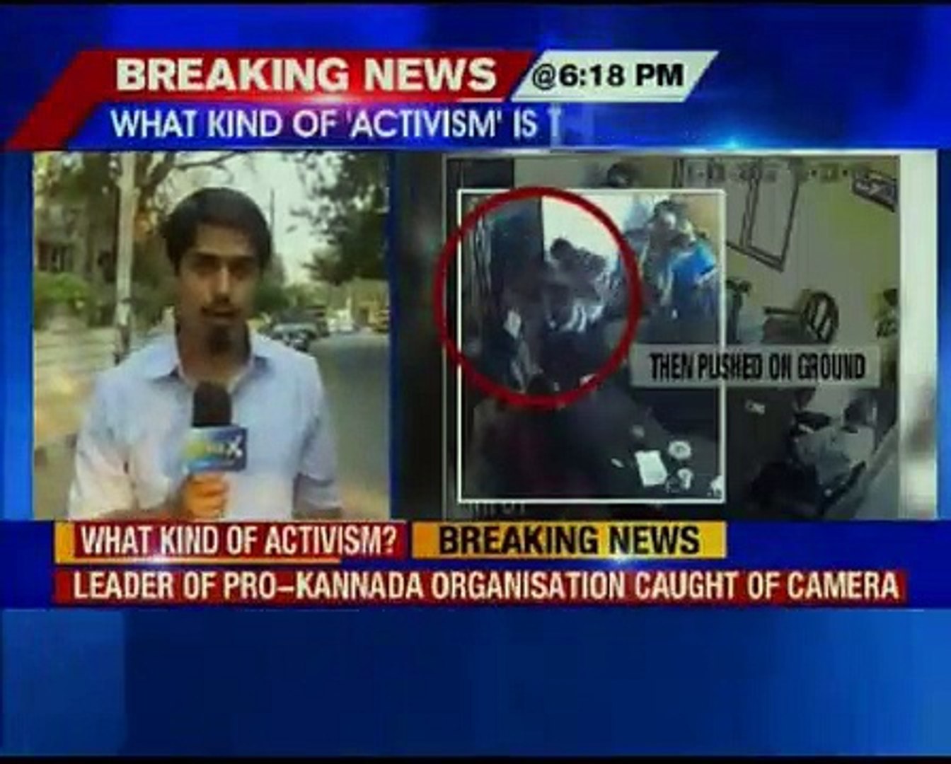 Pro-Kannada activist assaults woman