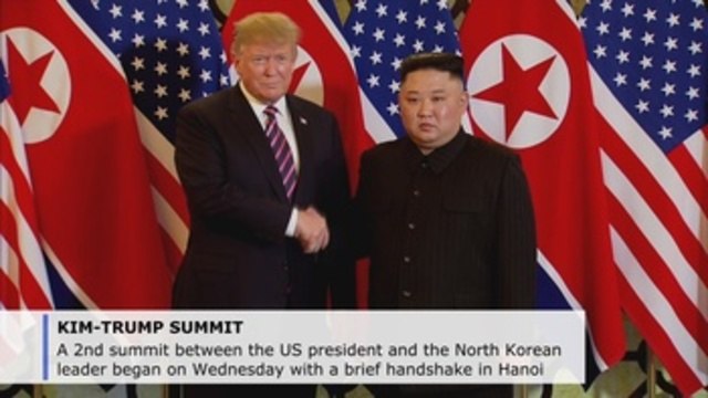 Trump, Kim open summit in Hanoi