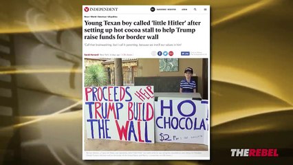 7-year-old called “Little Hitler” for raising money for Trump’s border wall - Ben Davies