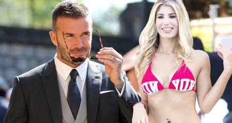 Şarkıcı Hatice'den David Beckham'a Olay Yaratacak Kalça Yorumu