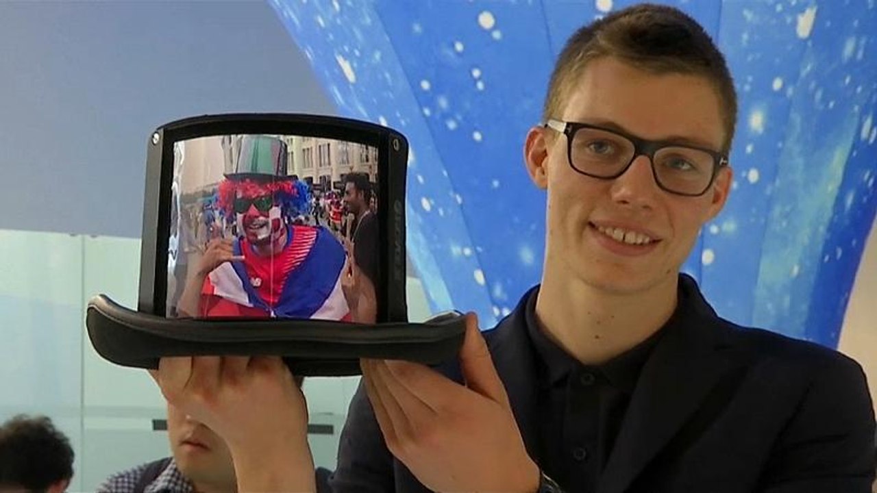 Why wouldn't you want a screen on your hat or handbag?