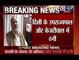 Face-off between Arvind Kejriwal, Delhi LG