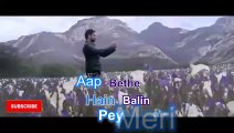 New Nusrat Song Status | Aap Bethe Hain Balin Pey Meri | Lyrics VIdoe