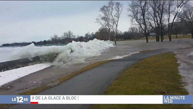 Tsunami de glace au canada