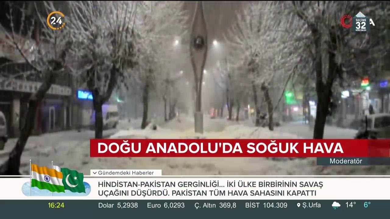 Bitlis'te okullar tatil edildi
