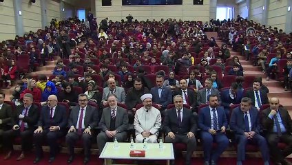 İlahiyata Hazırlık Projesi Kapanış Programı - Erbaş - ANKARA