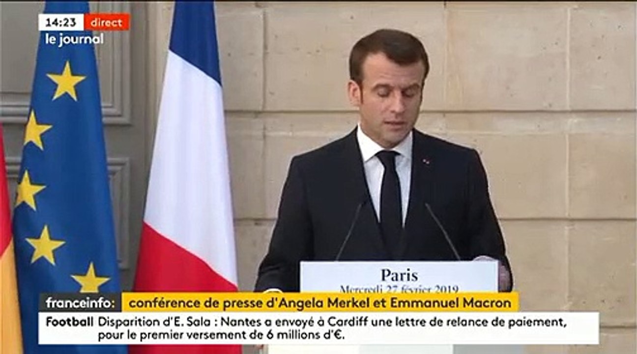 Emmanuel Macron sur l'usage des lanceurs de balles de défense: "Je ne laisserai pas les forces de l'ordre sans aucun moyen de se défendre" - VIDEO