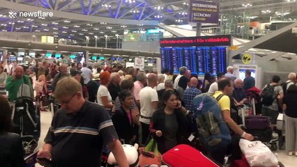 India-Pakistan conflict leaves thousands of passengers stranded at Thai airport
