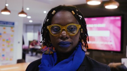 She's was abandoned and abused as a child. Now she's on a mission to teach a million girls how to code