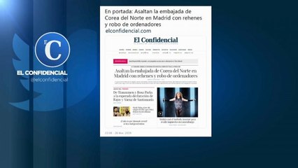 Asaltada la embajada norcoreana en Madrid