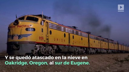 Cerca de 200 personas varadas en un tren durante 36 horas en Oregon