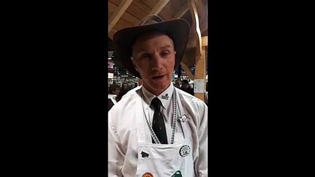 Fruitière du Jura au Salon de l'agriculture à Paris