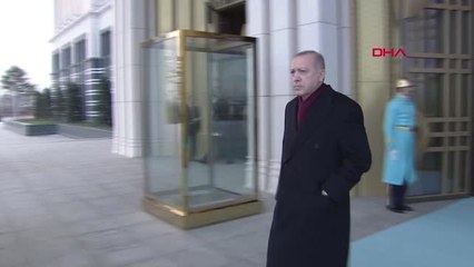 Cumhurbaşkanı Erdoğan, Çad Cumhurbaşkanı Deby'yi Resmi Törenle Karşıladı