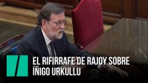 El rifirrafe de Mariano Rajoy sobre Iñigo Urkullu