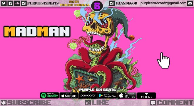 [ FREE ] Trippy Beat 8bit Psychedelic Rap Beat Instrumental || MadMan