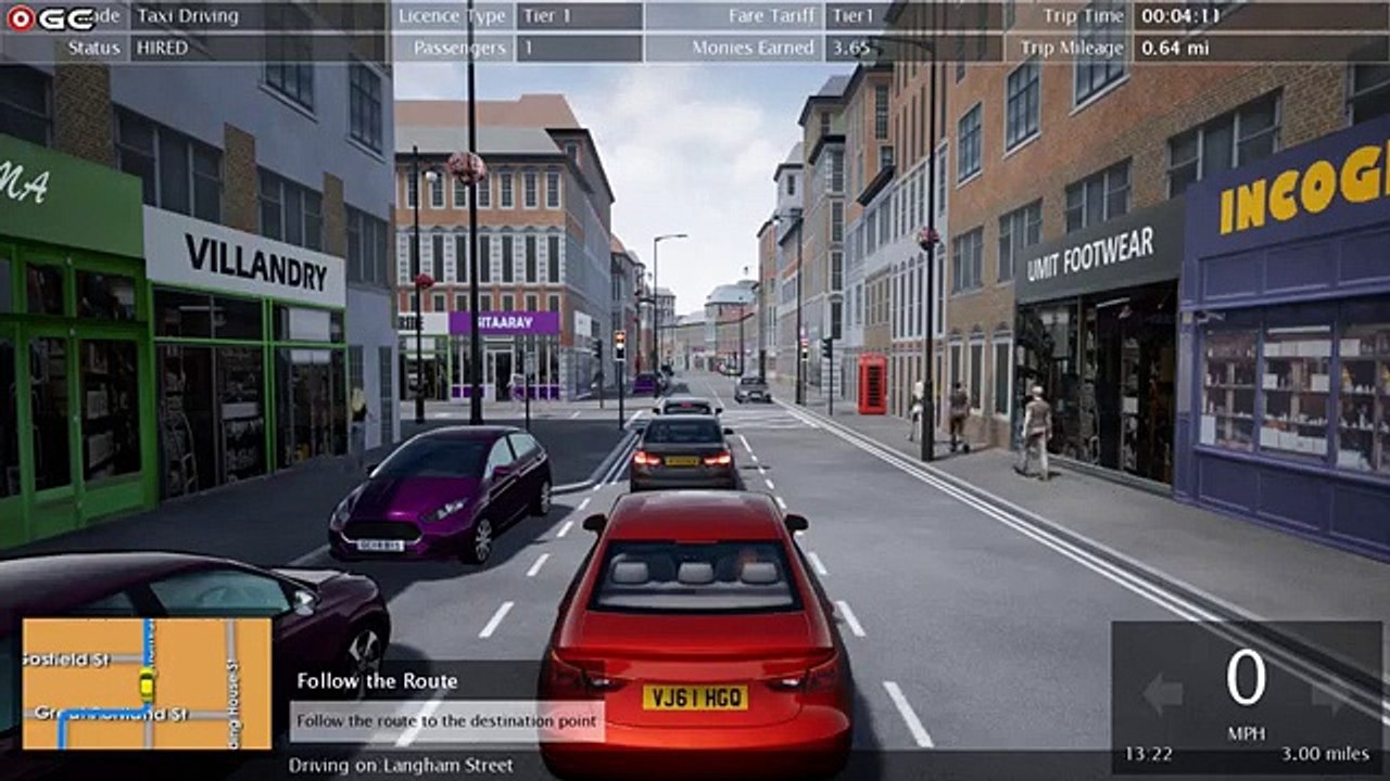 Go Cabbies GB "Car Taxi Driving Simulator" PC Gameplay FHD #2