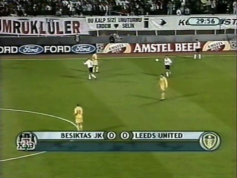 Besiktas v. Leeds United 18.10.2000 Champions League 2000/2001 highlights