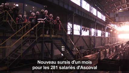 Ascoval: la justice accorde un nouveau sursis d'un mois