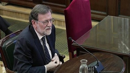 'They were fully aware I wasn't going to authorise a referendum': Rajoy speaks at Catalan trial