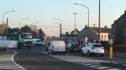 Accident mortel à Tertre: la circulation est fortement ralentie