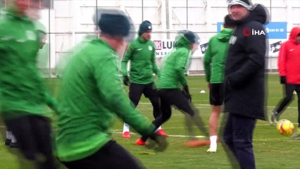 Atiker Konyaspor, Göztepe maçı hazırlıklarına devam etti