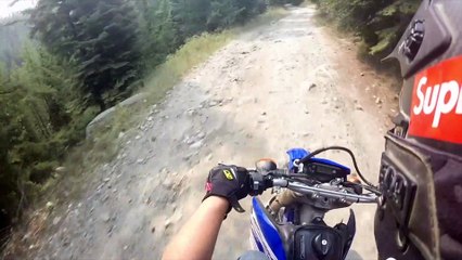 Man on Motorcycle Barely Avoids Mountain Lion